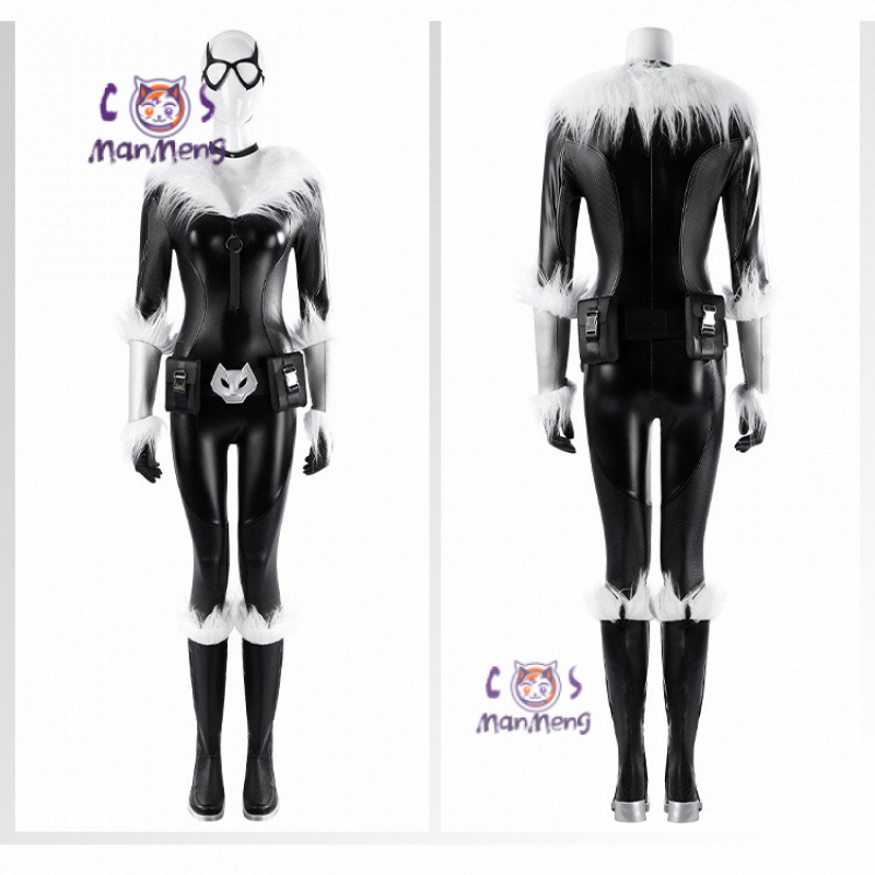 Black Face Mask Pack - Gato preto felicia hardy cosplay fortnit