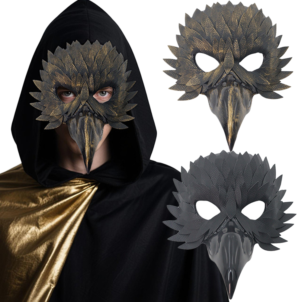Respirator Half Face - Punk pássaro bico águia meia máscara