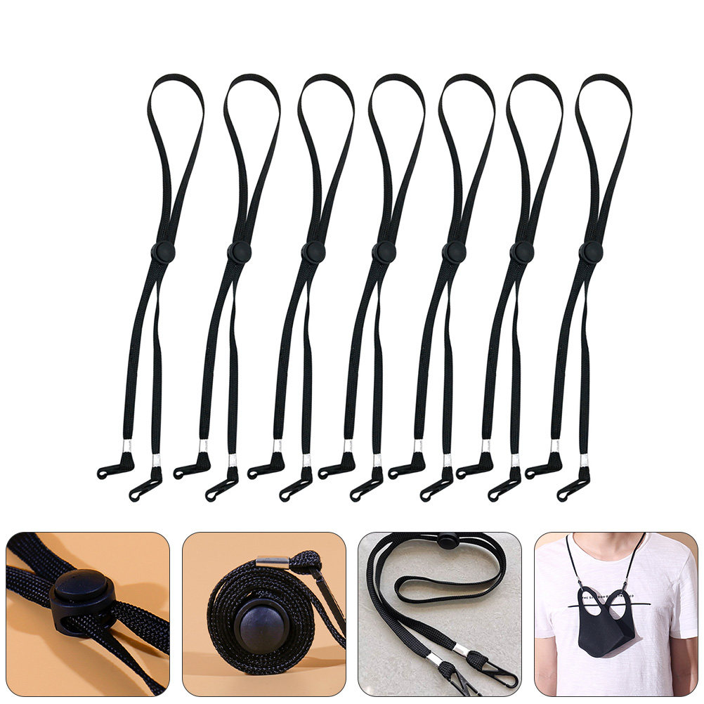 Mask Lanyard Adjustable - 12 Peças de Cordão Ajustável para