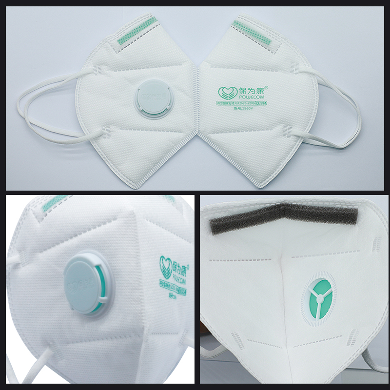 30 pcs/box powecom protetor kn - Anti Pollution Mask avaliação e preço