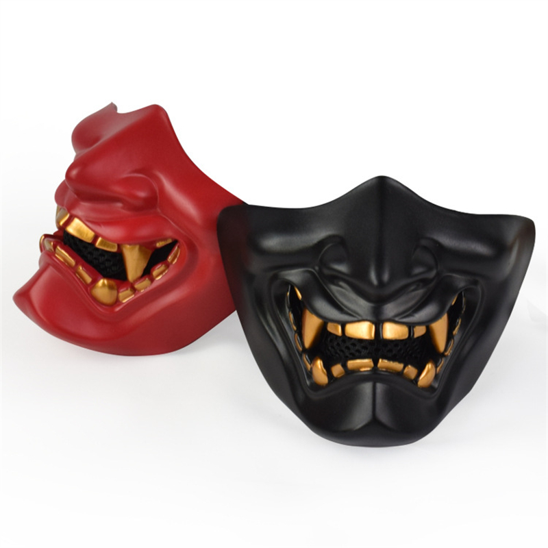 Máscaras metade oni cosplay de - Respirator Half Face avaliação e preço