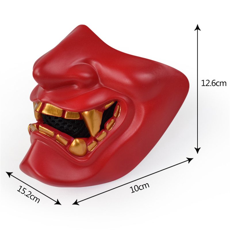 Máscaras metade oni cosplay de - Respirator Half Face avaliação e preço